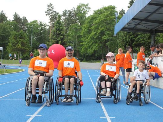 Drużyna sportowa z PSONI na Olimpiadzie CP