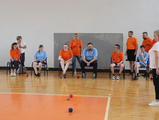 Drużyna sportowa z PSONI na Olimpiadzie CP