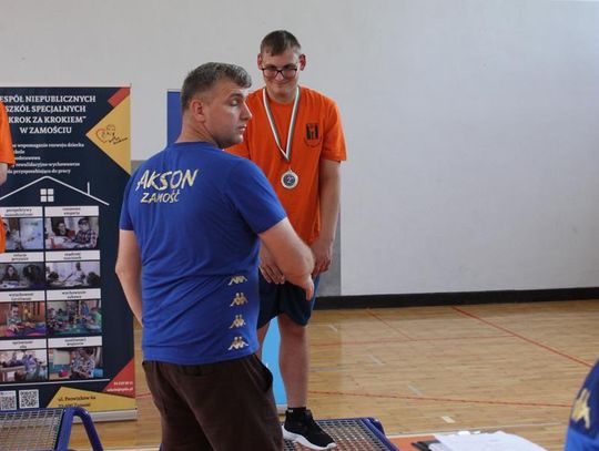 Drużyna sportowa z PSONI na Olimpiadzie CP