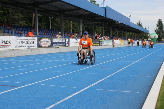 Drużyna sportowa z PSONI na Olimpiadzie CP