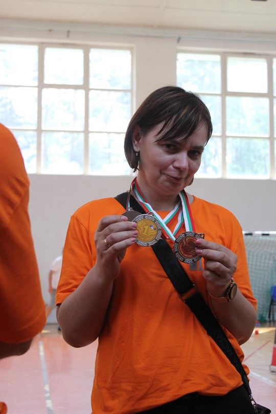 Drużyna sportowa z PSONI na Olimpiadzie CP