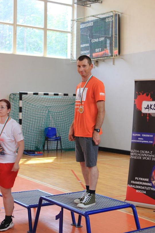 Drużyna sportowa z PSONI na Olimpiadzie CP