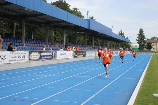 Drużyna sportowa z PSONI na Olimpiadzie CP