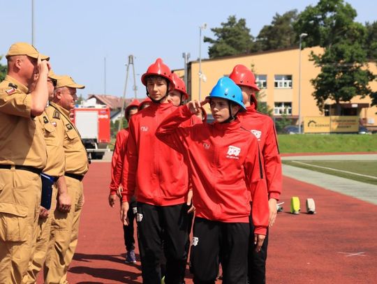 Powiatowe Zawody Sportowo-Pożarnicze MDP 2025 w Lubyczy Królewskiej