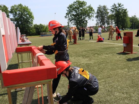 Powiatowe Zawody Sportowo-Pożarnicze MDP 2025 w Lubyczy Królewskiej