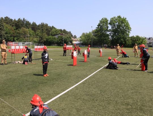 Powiatowe Zawody Sportowo-Pożarnicze MDP 2025 w Lubyczy Królewskiej