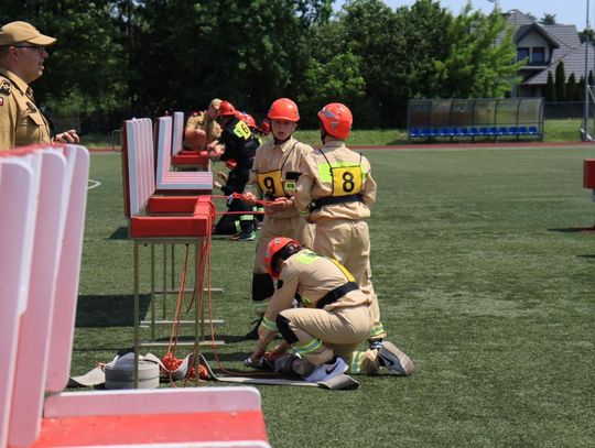 Powiatowe Zawody Sportowo-Pożarnicze MDP 2025 w Lubyczy Królewskiej