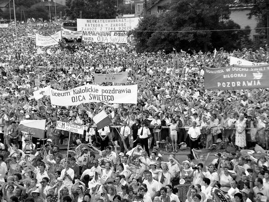 Pielgrzymka papieża Jana Pawła II do Zamościa
