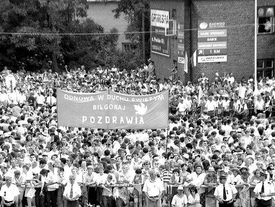 Pielgrzymka papieża Jana Pawła II do Zamościa