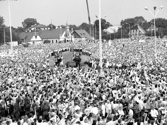 Pielgrzymka papieża Jana Pawła II do Zamościa