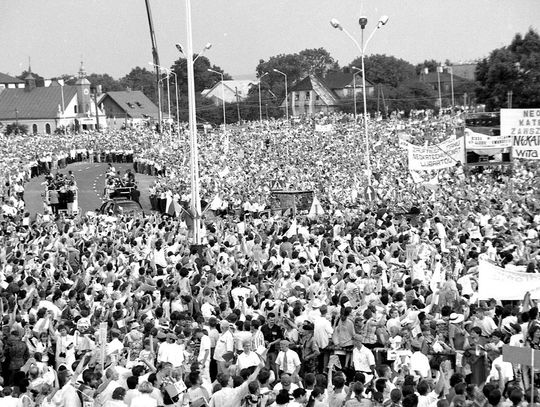 Pielgrzymka papieża Jana Pawła II do Zamościa