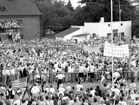 Pielgrzymka papieża Jana Pawła II do Zamościa