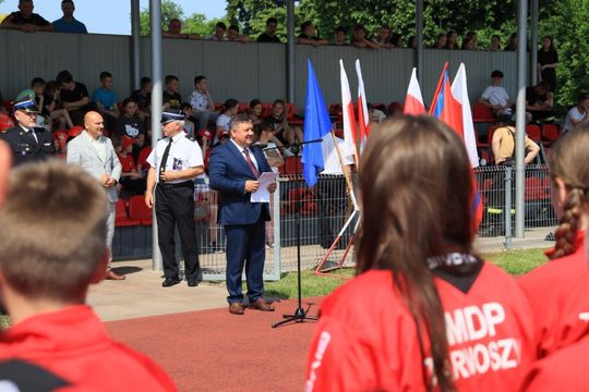 Powiatowe Zawody Sportowo-Pożarnicze MDP 2025 w Lubyczy Królewskiej