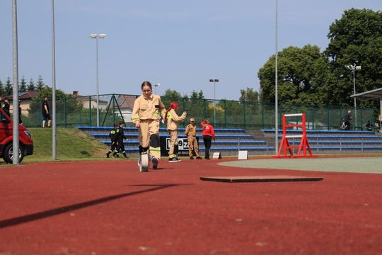 Powiatowe Zawody Sportowo-Pożarnicze MDP 2025 w Lubyczy Królewskiej