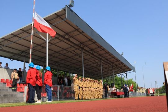 Powiatowe Zawody Sportowo-Pożarnicze MDP 2025 w Lubyczy Królewskiej