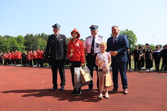 Powiatowe Zawody Sportowo-Pożarnicze MDP 2025 w Lubyczy Królewskiej