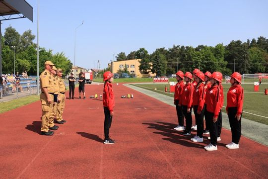 Powiatowe Zawody Sportowo-Pożarnicze MDP 2025 w Lubyczy Królewskiej