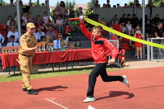 Powiatowe Zawody Sportowo-Pożarnicze MDP 2025 w Lubyczy Królewskiej