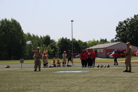 Powiatowe Zawody Sportowo-Pożarnicze MDP 2025 w Lubyczy Królewskiej