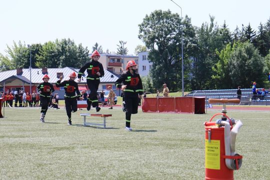 Powiatowe Zawody Sportowo-Pożarnicze MDP 2025 w Lubyczy Królewskiej