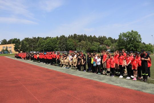 Powiatowe Zawody Sportowo-Pożarnicze MDP 2025 w Lubyczy Królewskiej