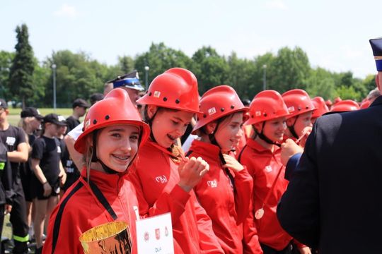 Powiatowe Zawody Sportowo-Pożarnicze MDP 2025 w Lubyczy Królewskiej