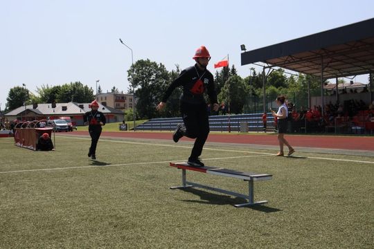 Powiatowe Zawody Sportowo-Pożarnicze MDP 2025 w Lubyczy Królewskiej