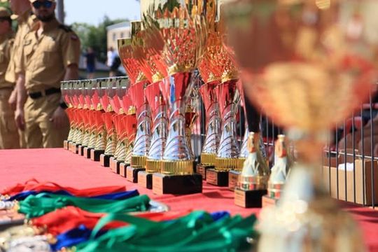 Powiatowe Zawody Sportowo-Pożarnicze MDP 2025 w Lubyczy Królewskiej