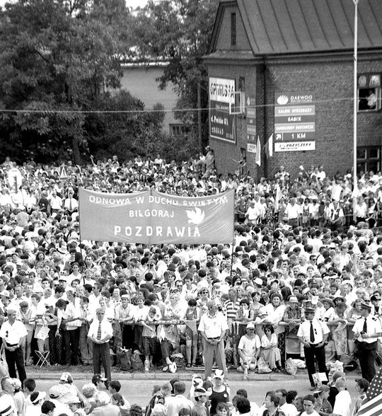 Pielgrzymka papieża Jana Pawła II do Zamościa
