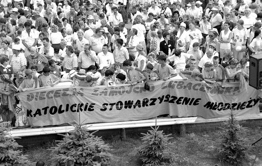 Pielgrzymka papieża Jana Pawła II do Zamościa