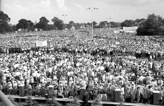 Pielgrzymka papieża Jana Pawła II do Zamościa