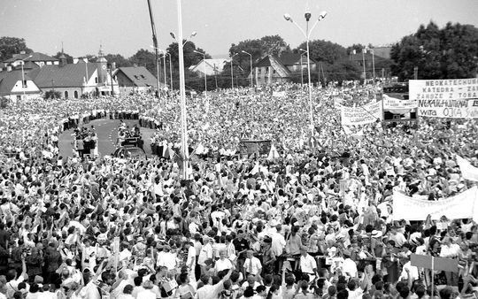 Pielgrzymka papieża Jana Pawła II do Zamościa