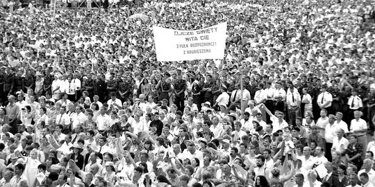 Pielgrzymka papieża Jana Pawła II do Zamościa