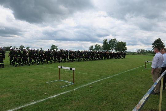 Zawody strażackie w Deszkowicach Pierwszych - galeria zdjęć