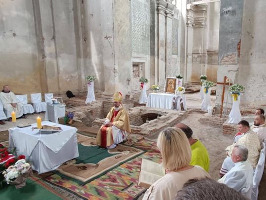 19. pielgrzymka z gminy Ulhówek do Uhnowa w Ukrainie