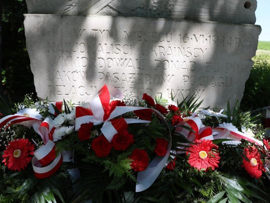 81. rocznica zbrodni UPA na polskich pasażerach pociągu relacji Bełżec – Lwów