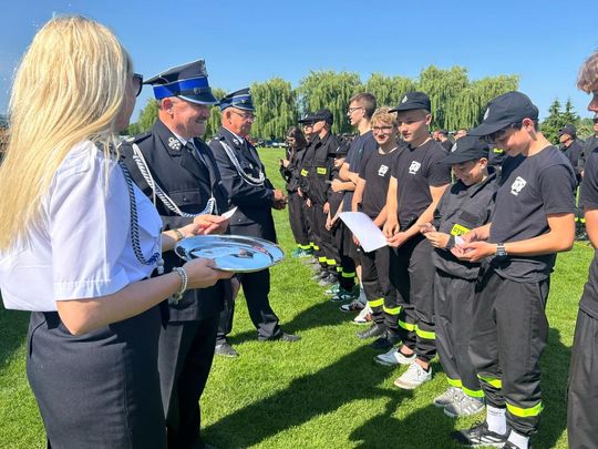 Gminne Zawody Sportowo-Pożarnicze Jednostek OSP z terenu gminy Łaszczów