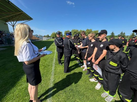 Gminne Zawody Sportowo-Pożarnicze Jednostek OSP z terenu gminy Łaszczów