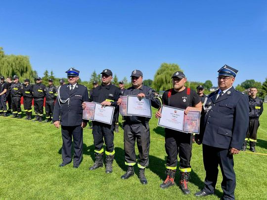 Gminne Zawody Sportowo-Pożarnicze Jednostek OSP z terenu gminy Łaszczów