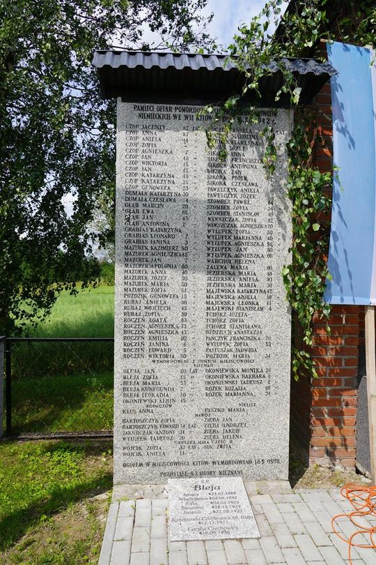 83. rocznica pacyfikacji wsi Kitów - galeria zdjęć