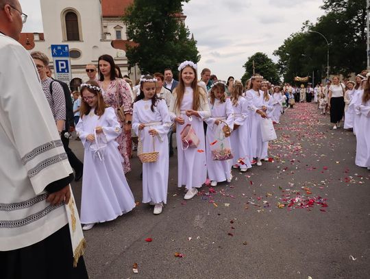 Procesja Bożego Ciała w Zamościu. 19 czerwca 2025 r.