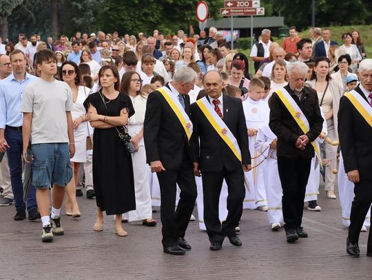 Procesja Bożego Ciała w Zamościu. 19 czerwca 2025 r.