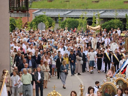 Procesja Bożego Ciała w Zamościu. 19 czerwca 2025 r.