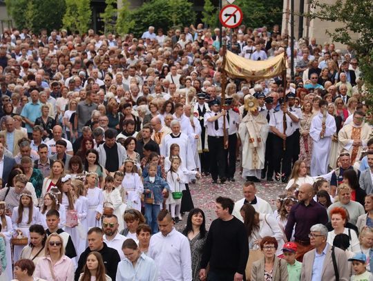 Procesja Bożego Ciała w Zamościu. 19 czerwca 2025 r.