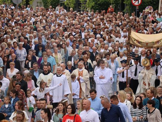 Procesja Bożego Ciała w Zamościu. 19 czerwca 2025 r.
