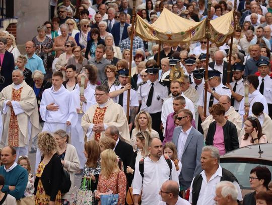 Procesja Bożego Ciała w Zamościu. 19 czerwca 2025 r.