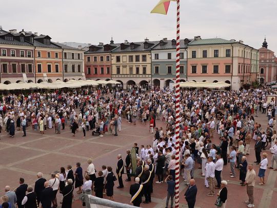 Procesja Bożego Ciała w Zamościu. 19 czerwca 2025 r.