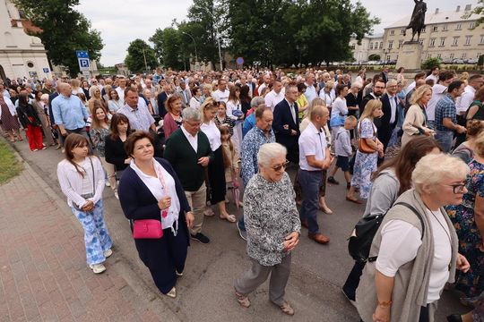 Boże Ciało 2025. Procesja w Zamościu - galeria zdjęć
