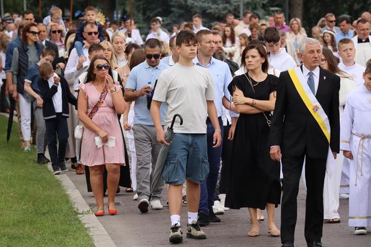 Boże Ciało 2025. Procesja w Zamościu - galeria zdjęć Boże Ciało 2025. Procesja w Zamościu - galeria zdjęć