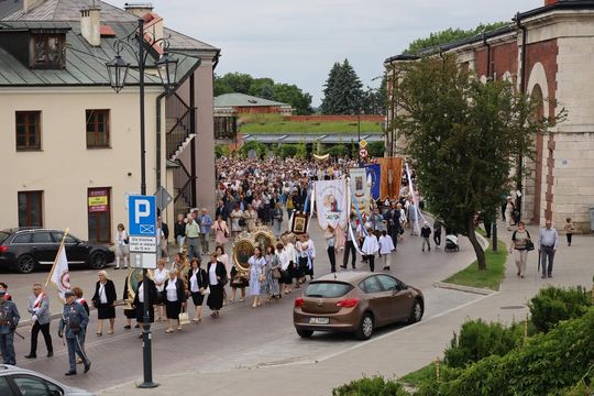 Boże Ciało 2025. Procesja w Zamościu - galeria zdjęć Boże Ciało 2025. Procesja w Zamościu - galeria zdjęć